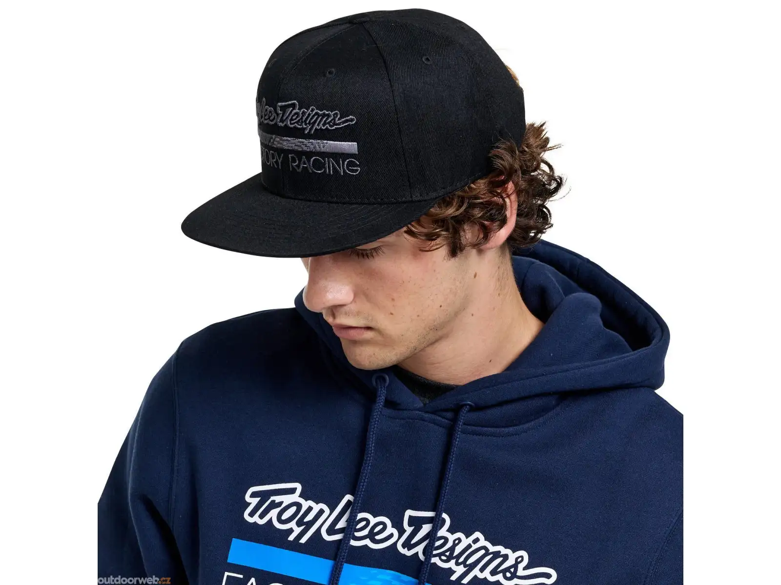 Troy Lee Designs Factory Racing šiltovka Black/Gray