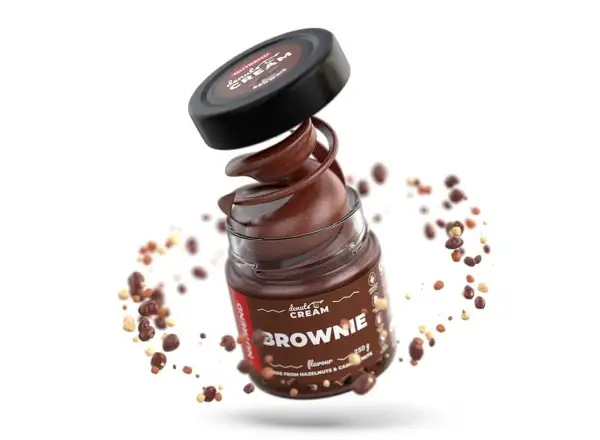 Nutrend Denuts Cream jemný orechový krém 250 g brownie