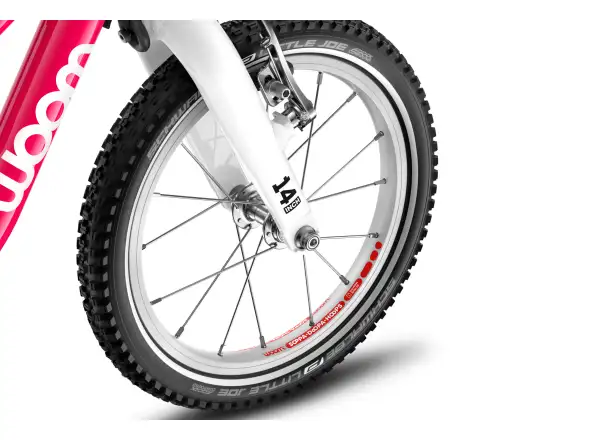 Woom GO 1 Plus detské odrážadlo 14" Hot Pink
