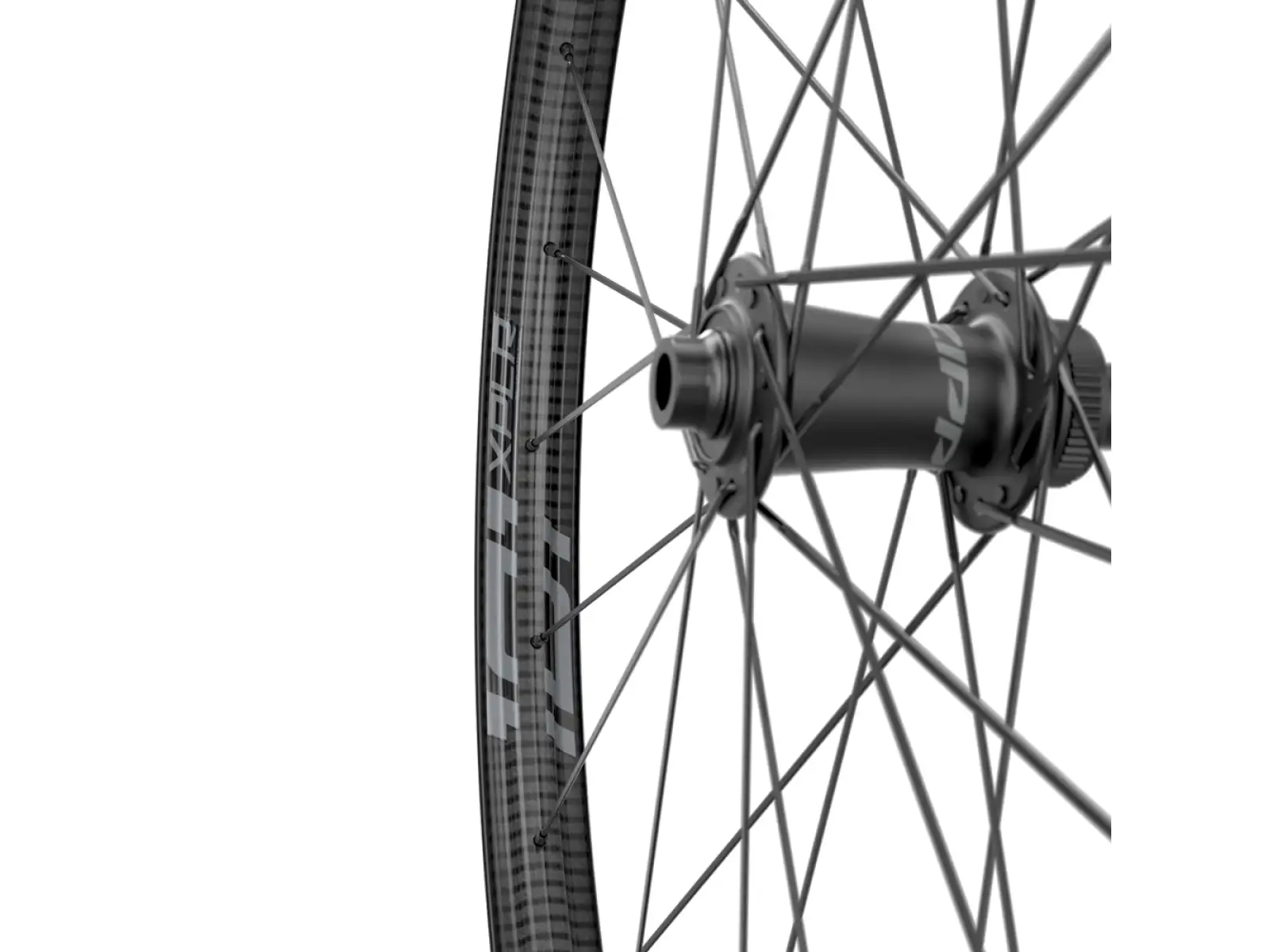 Zipp 101 XPLR Carbon Disc TL CL 12x100 mm predné koleso čierne