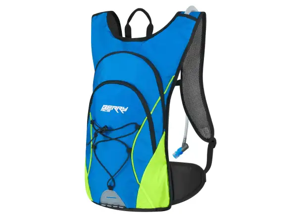 Batoh Force Berry Ace Plus 12+2 l rezervoár modrá/fluo