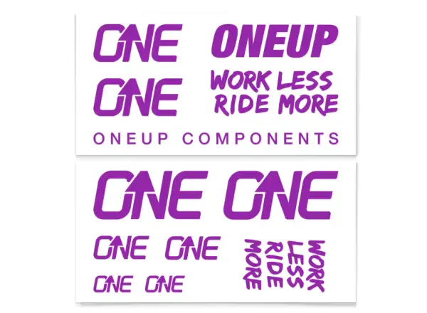 OneUp Decal Kit nálepky na riadidlá