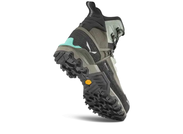 Salewa Mountain Trainer 3 Tech Mid GTX dámske turistické topánky Shadow/Faded Green
