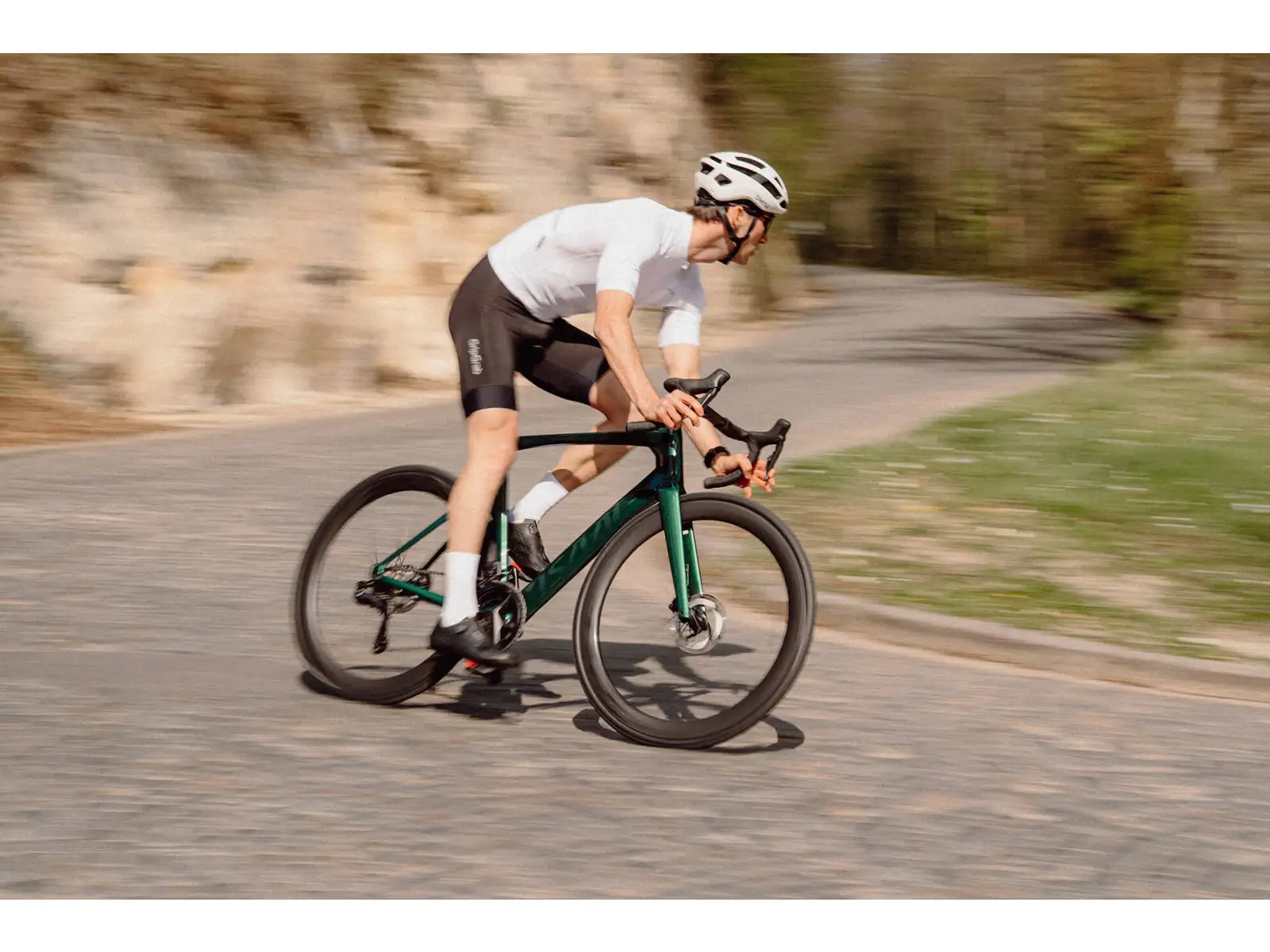 Isaac Meson 105 Di2 cestný bicykel Jade Green