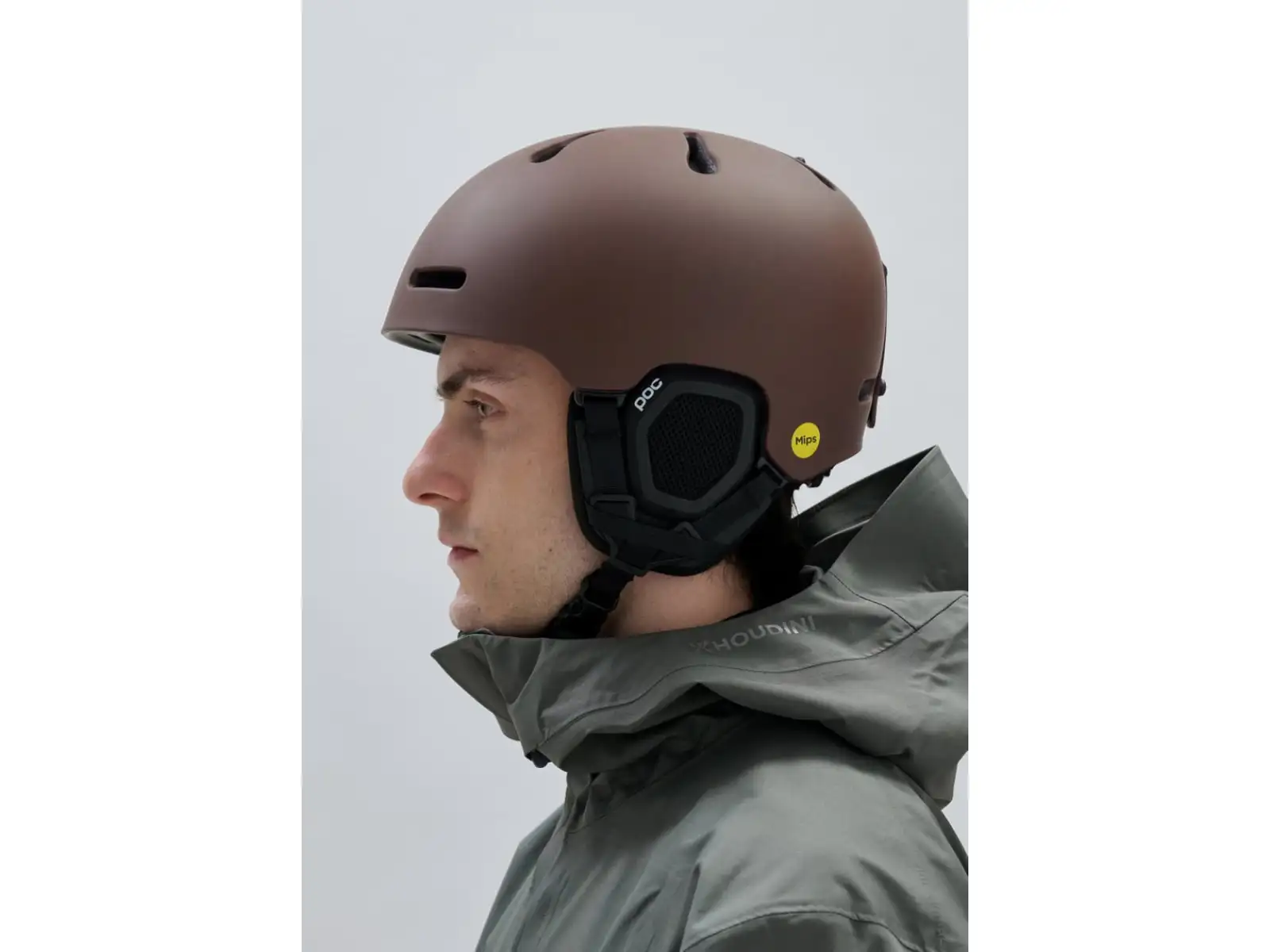 POC Fornix MIPS lyžiarska prilba Bronzite Brown Matt