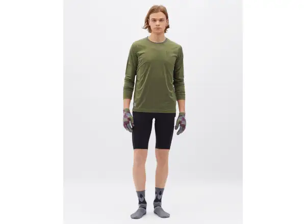 Silvini Casalo pánsky dres s dlhým rukávom Olive/Charcoal