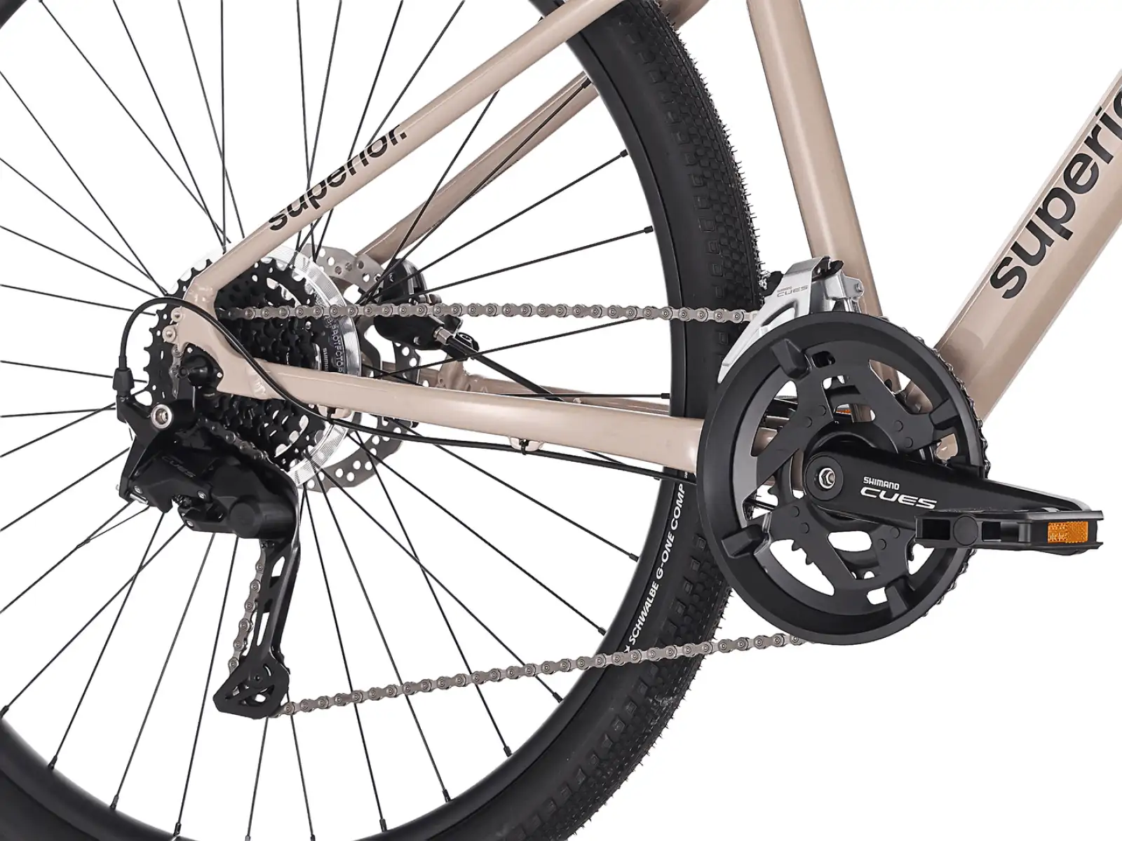 Superior Blox 6.5 mestský bicykel Gloss Dust