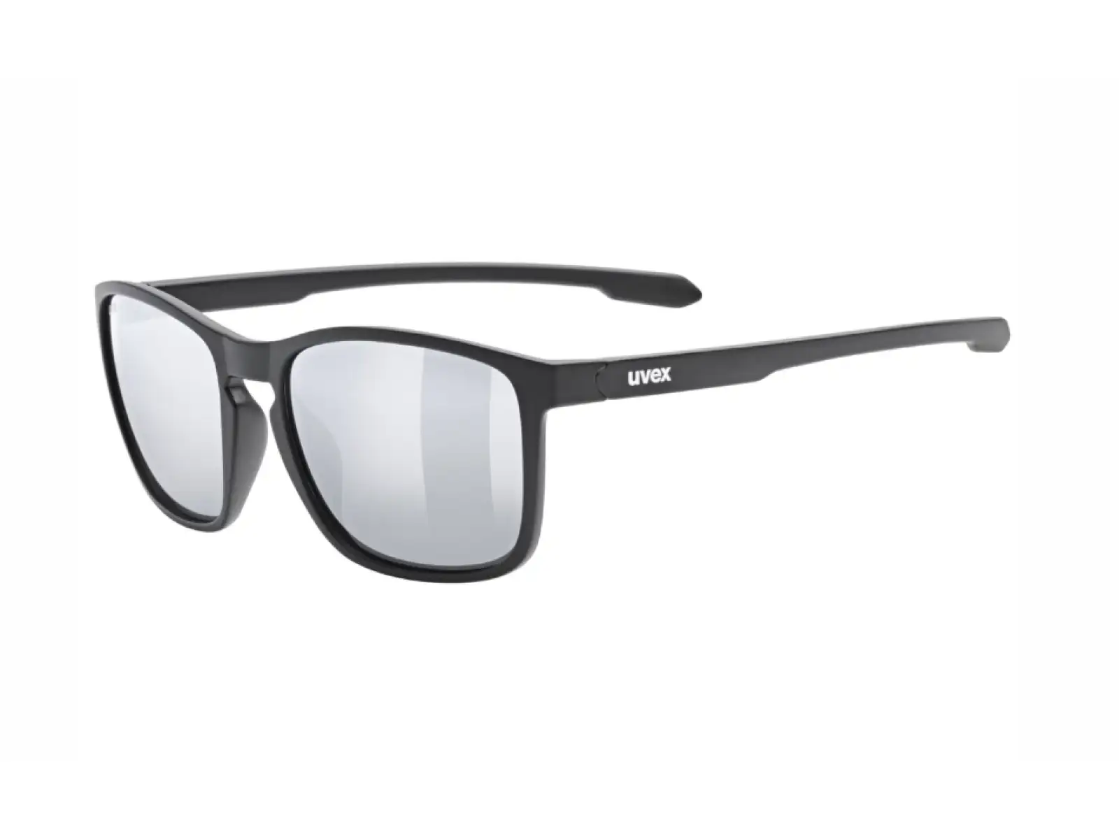 Uvex LGL 52 okuliare Black Matt/Mirror Silver
