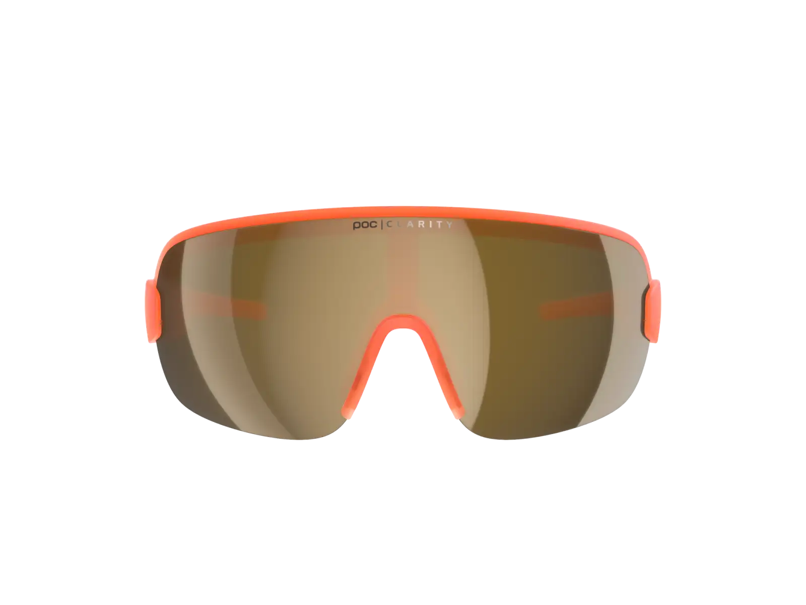 POC Aim okuliare Fluorescent Orange Translucent/Clarity Road/Partly Sunny Gold