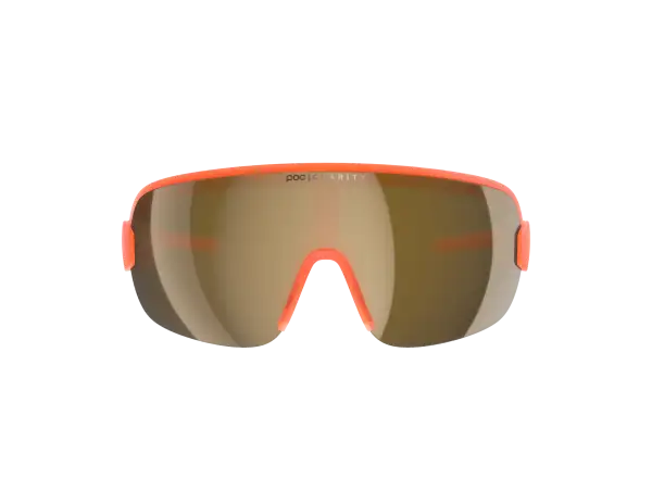 POC Aim okuliare Fluorescent Orange Translucent/Clarity Road/Partly Sunny Gold