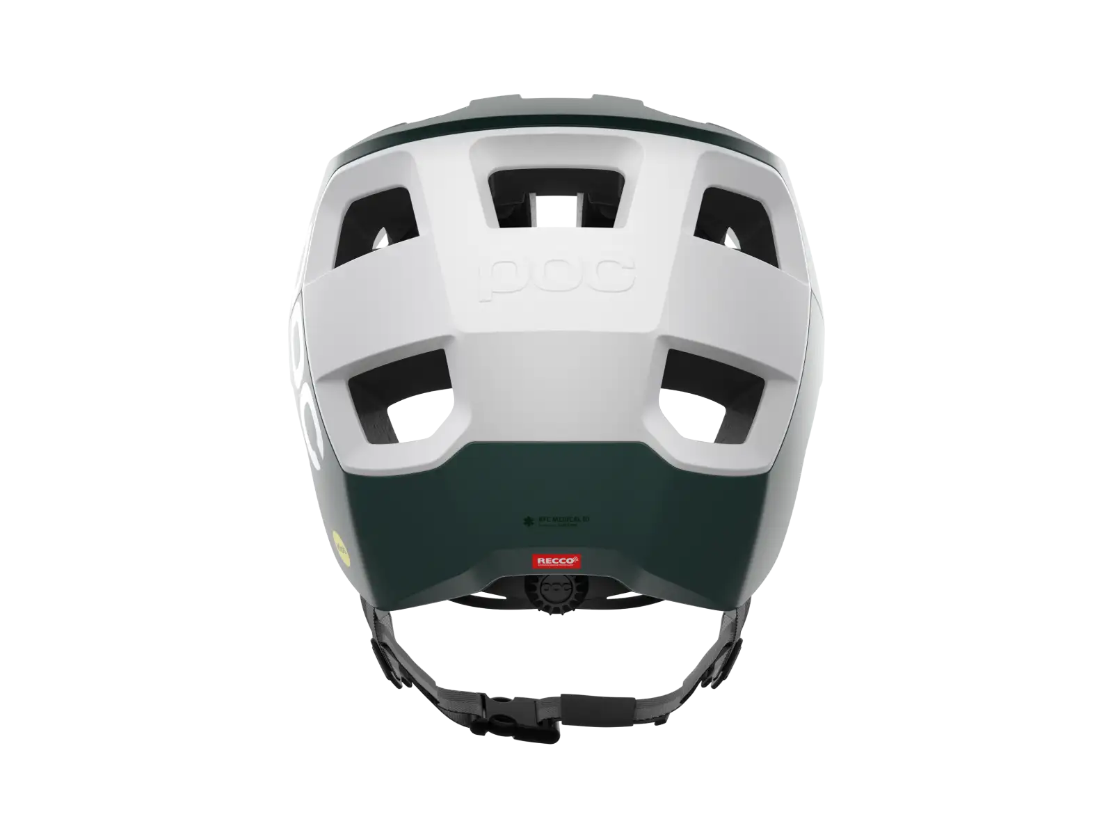 POC Kortal Race MIPS prilba Pargasite Green Matt/Hydrogen White Matt