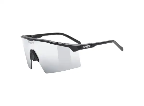 Uvex Flowline športové okuliare Black Matt/Mir.Silver