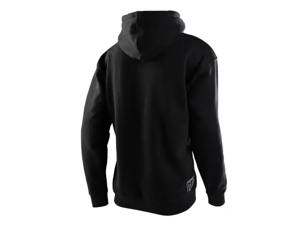 Troy Lee Designs Signature Pullover pánska mikina s kapucňou čierna