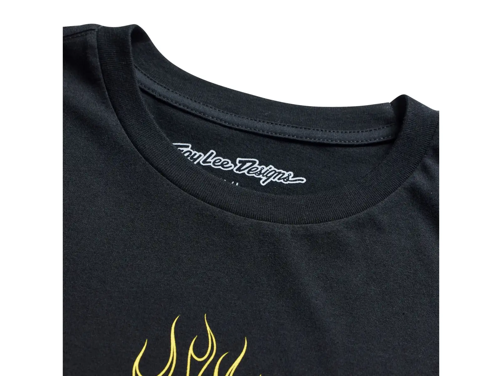 Troy Lee Designs Flame 2 pánske tričko krátky rukáv Black