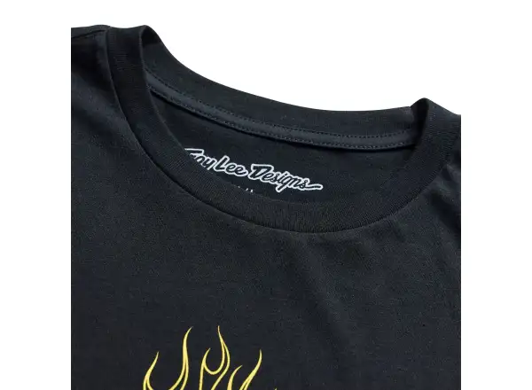 Troy Lee Designs Flame 2 pánske tričko krátky rukáv Black