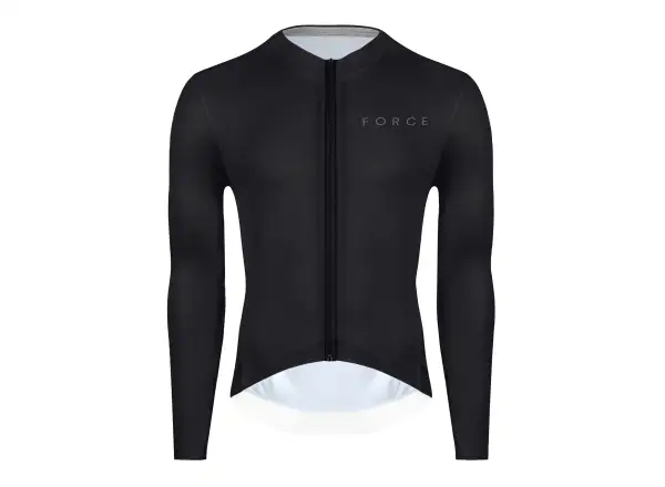 Force Plain pánsky dres dlhý rukáv čierny