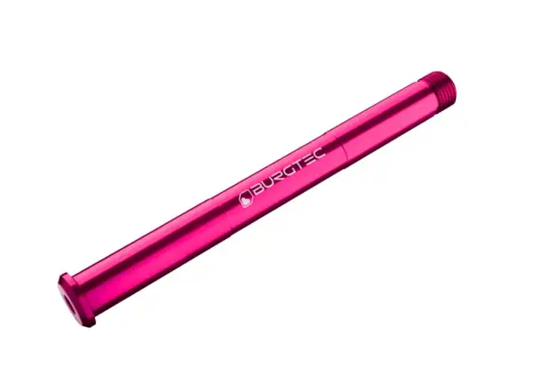Burgtec Rockshox predná pevná os 15x110 mm Boost pink
