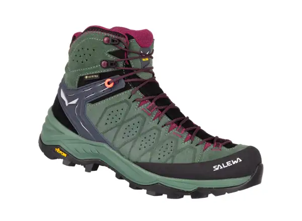 Salewa Alp Trainer 2 Mid GTX dámske topánky Duck Green/Rhododendon
