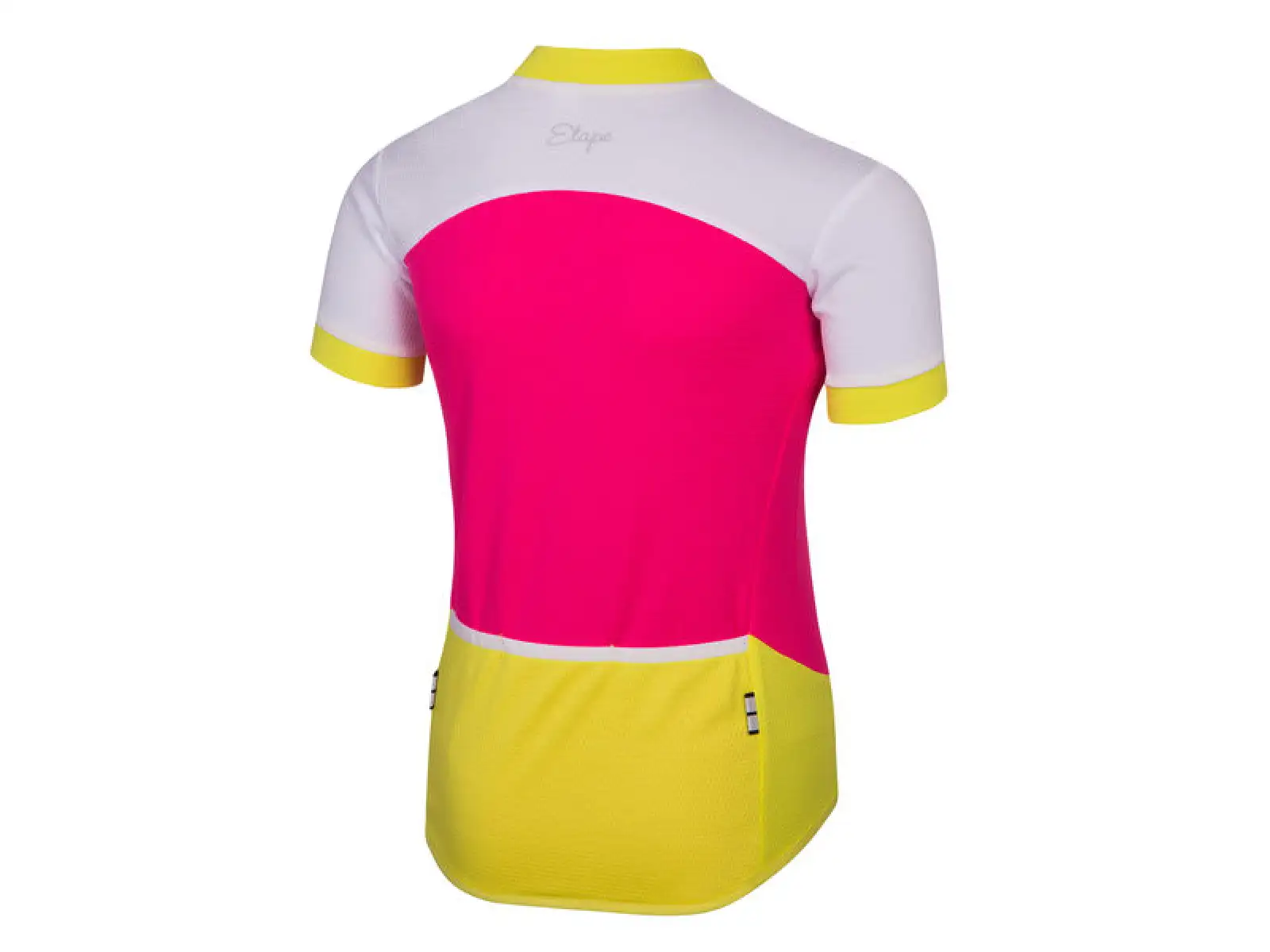 Etape Peddy detský dres s krátkym rukávom ružová/limetková
