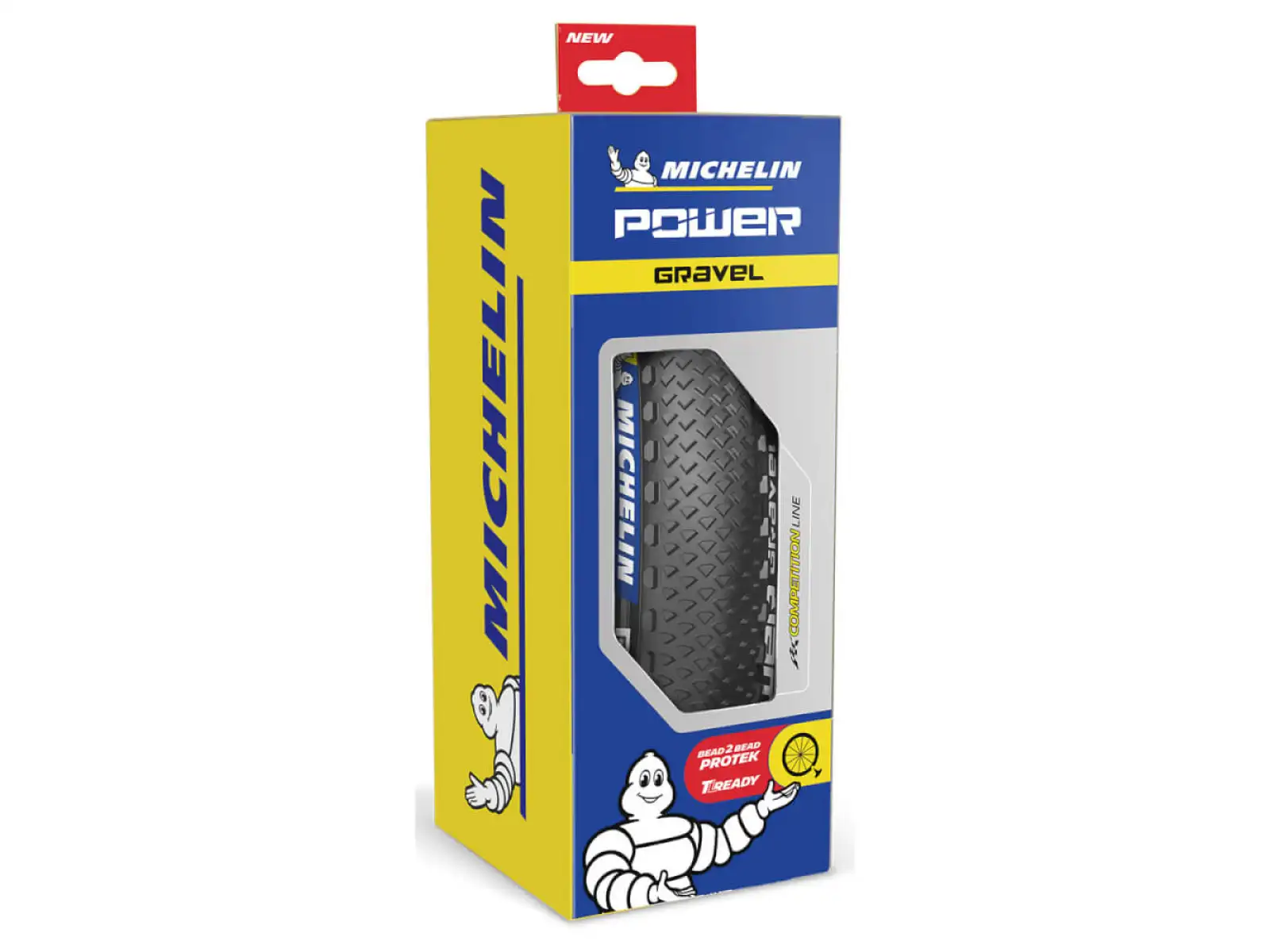 Michelin Power Gravel Competition line TS TLR 28" gravel plášť kevlar čierna