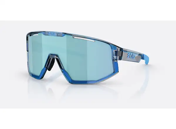 Bliz Fusion Small slnečné okuliare Transparent Blue/Smoke Ice Blue Multi