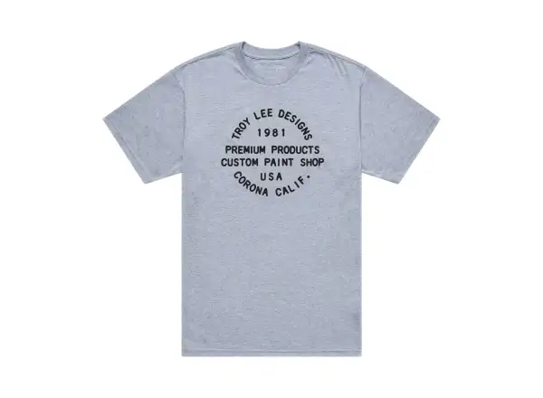 Troy Lee Designs Imprint pánske tričko krátky rukáv Gray heather