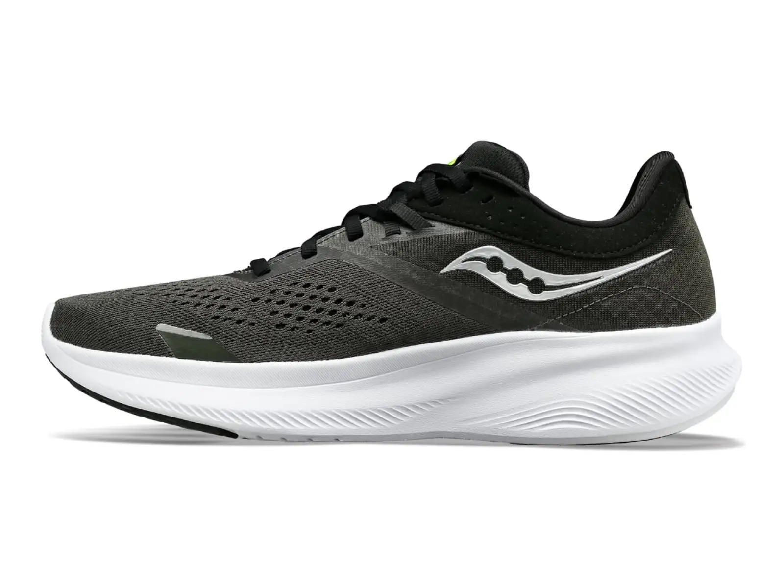 Saucony Ride 16 pánska bežecká obuv Umbra/Slime