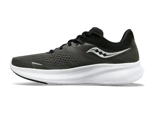 Saucony Ride 16 pánska bežecká obuv Umbra/Slime