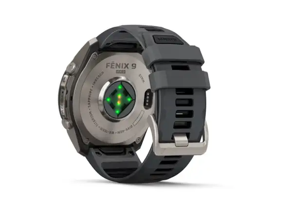 Garmin Fénix 9 Pro inReach 51 mm inteligentné hodinky Titanium Graphite/Black