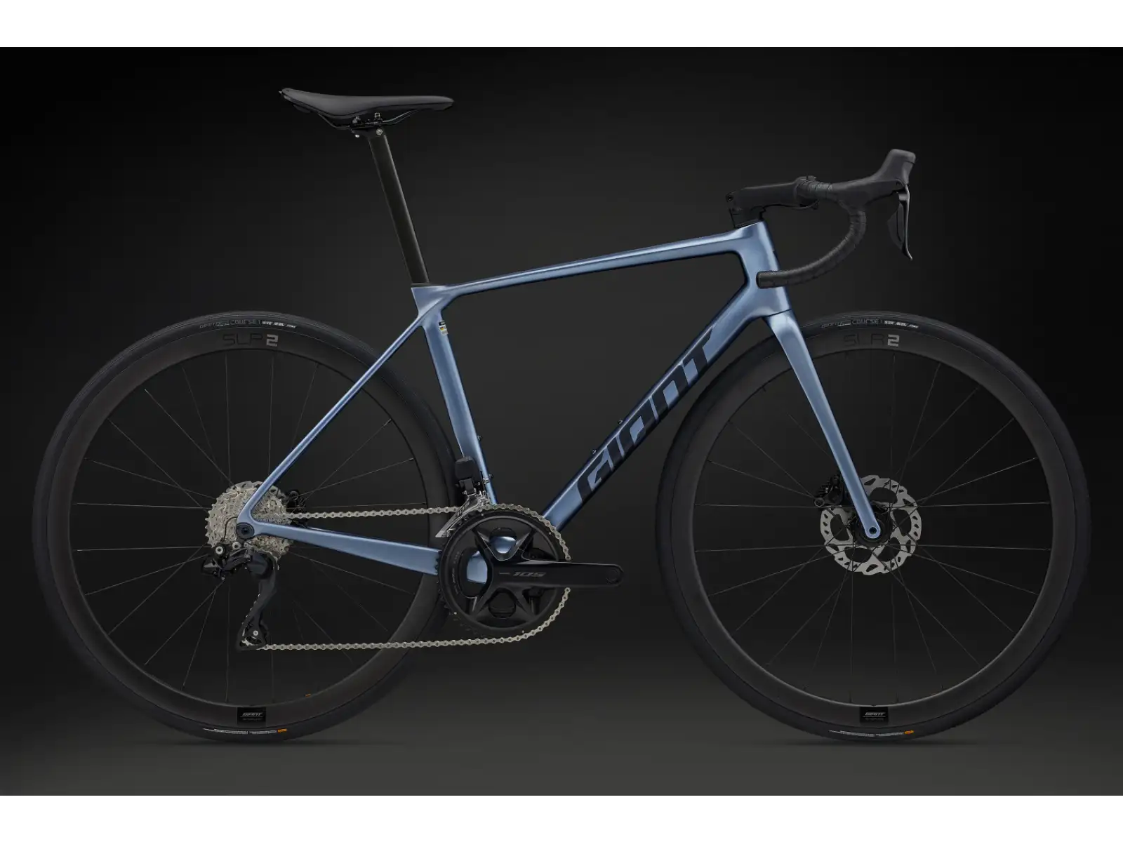 Giant TCR Advanced 0 PC cestný bicykel Frost Silver