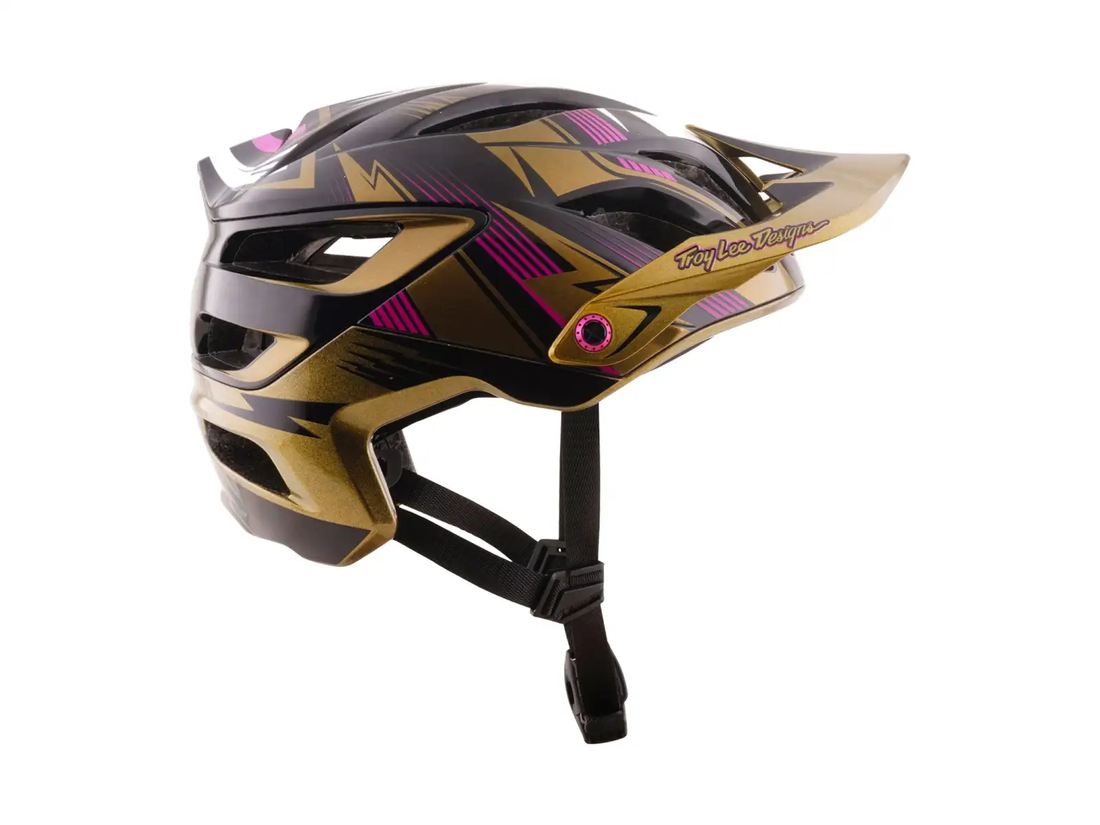 Troy Lee Designs A3 MIPS Cyclops prilba Gold/Black