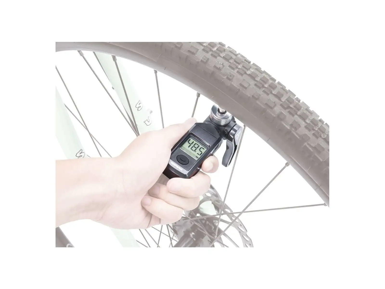 Digitálna hlava čerpadla Topeak Shuttle Gauge
