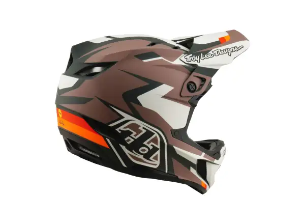 Troy Lee Designs D4 Polyacrylite MIPS prilba Roamer Clay