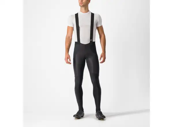 Castelli Sorpasso RoS Bibtight pánske nohavice s laclom a vložkou Black