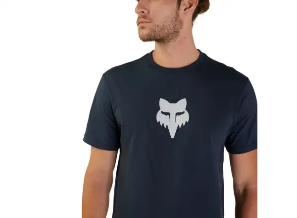 Fox Head Premium pánske tričko krátky rukáv Midnight Blue