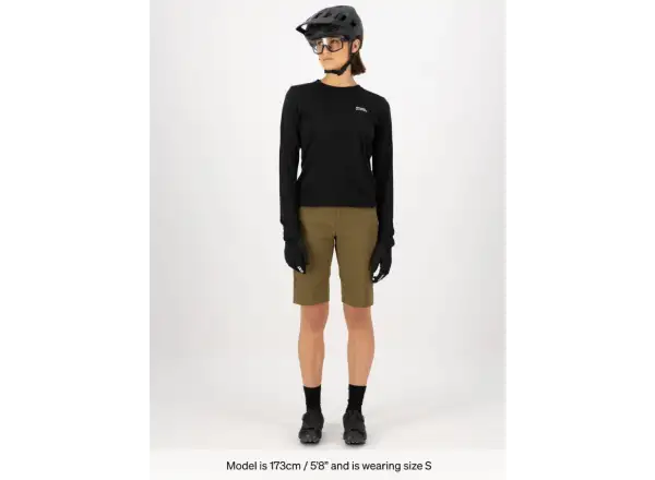 Mons Royale Diversion Merino Trail dámske kraťasy Dark Olive
