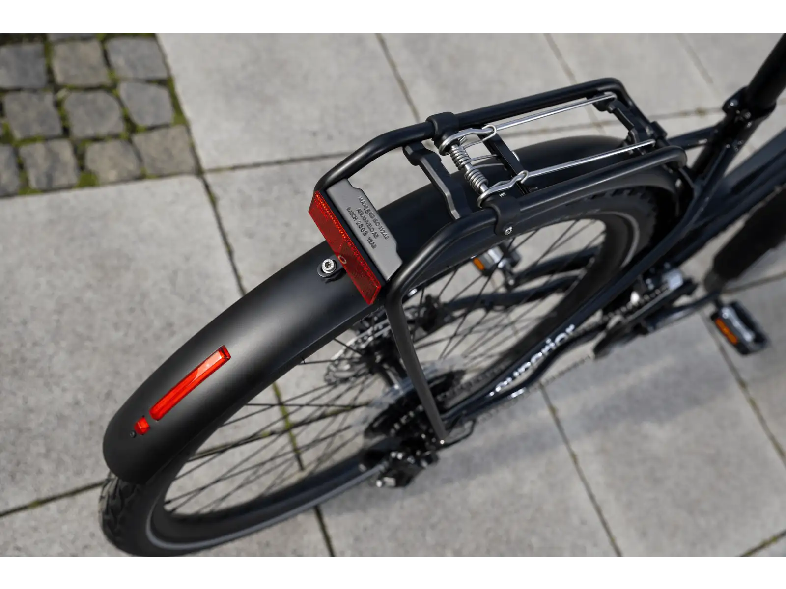 Superior Blox 6.7 T MS bicykel Gloss Metallic Black