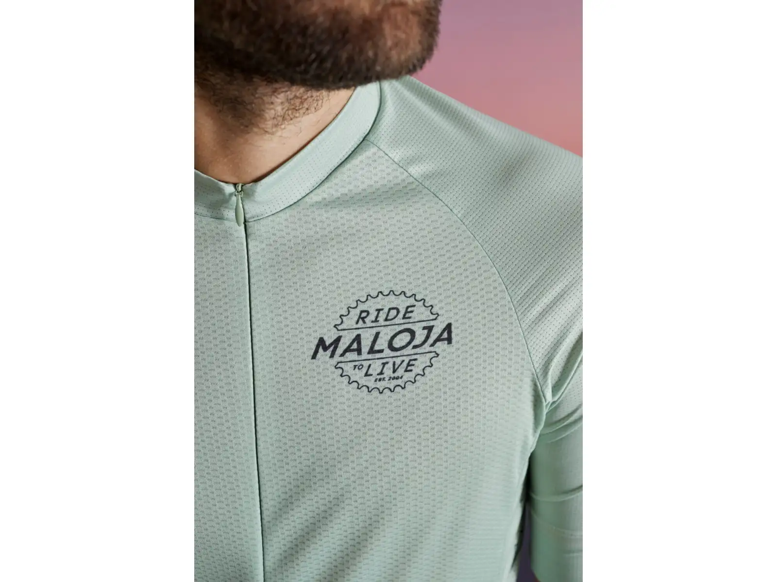 Maloja TeseroM. pánsky dres krátky rukáv Pastel Pine