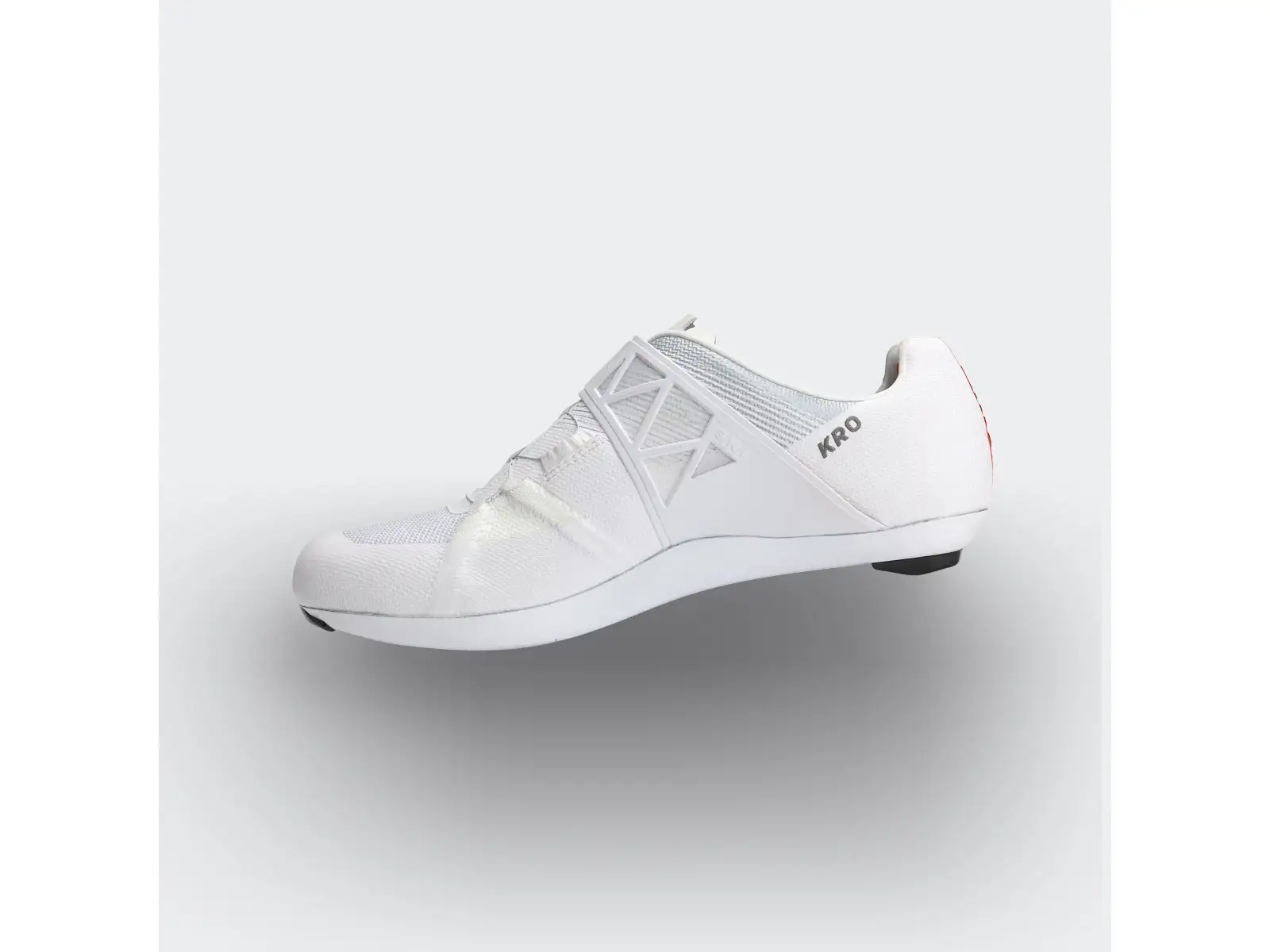 DMT KRO EVO pánske cestné tretry White/Silver