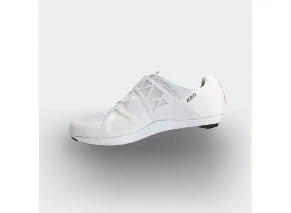 DMT KRO EVO pánske cestné tretry White/Silver
