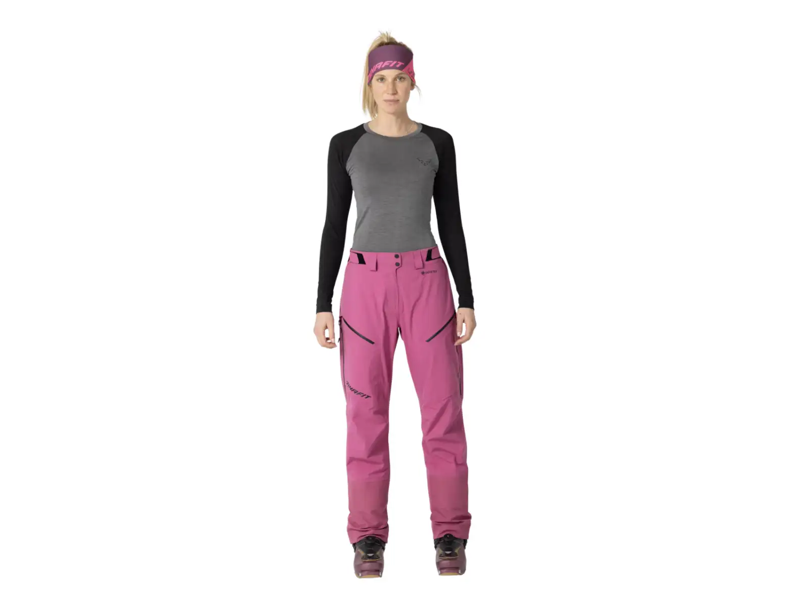 Dynafit Ridge Gore-Tex dámske nohavice Magenta