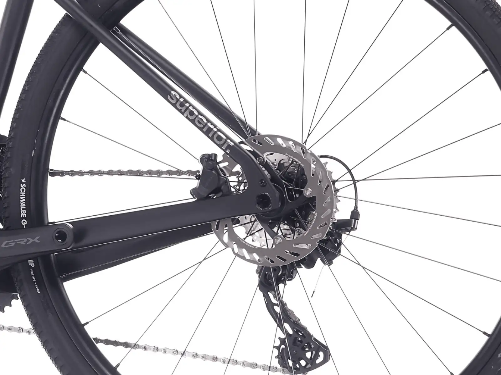 Superior GA 9.3 gravel bicykel Gloss Black