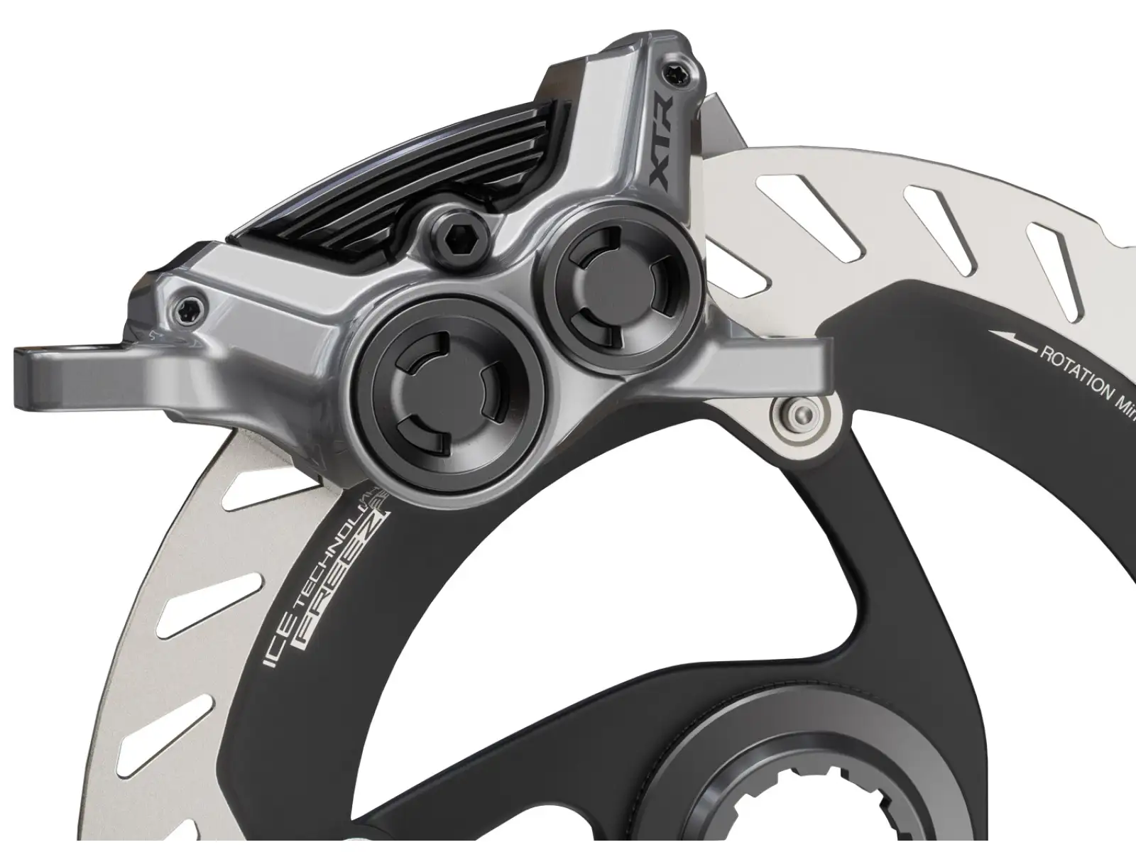 Shimano XTR BR-M9220+BL-M9220 kotúčová brzda zadná doštičky kovové s chladením