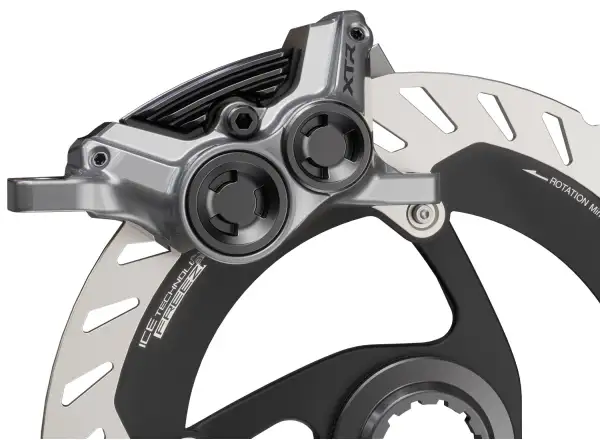 Shimano XTR BR-M9220+BL-M9220 kotúčová brzda zadná doštičky kovové s chladením