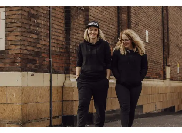 Force Comfy Lady dámska mikina s kapucňou čierna