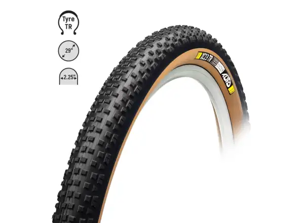 Tufo XC13 TR 29x2,25" MTB plášť Kevlar čierna/béžová