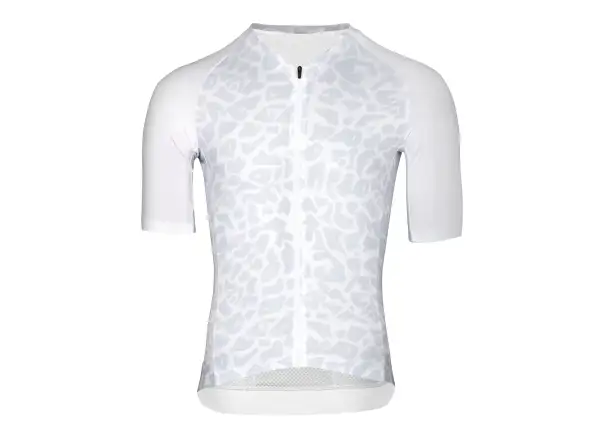 Force Leopard pánsky dres krátky rukáv biela/sivá