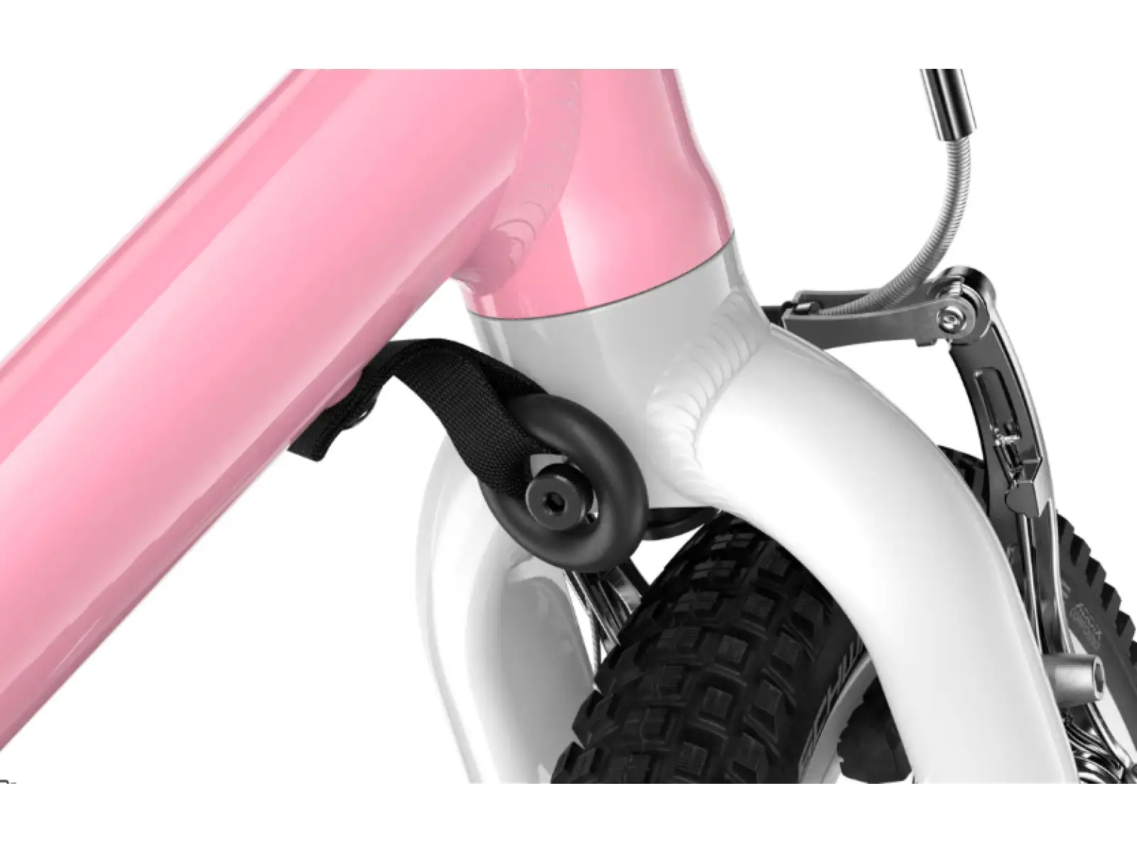 Woom Go 2 dětské kolo 14" Powder Pink
