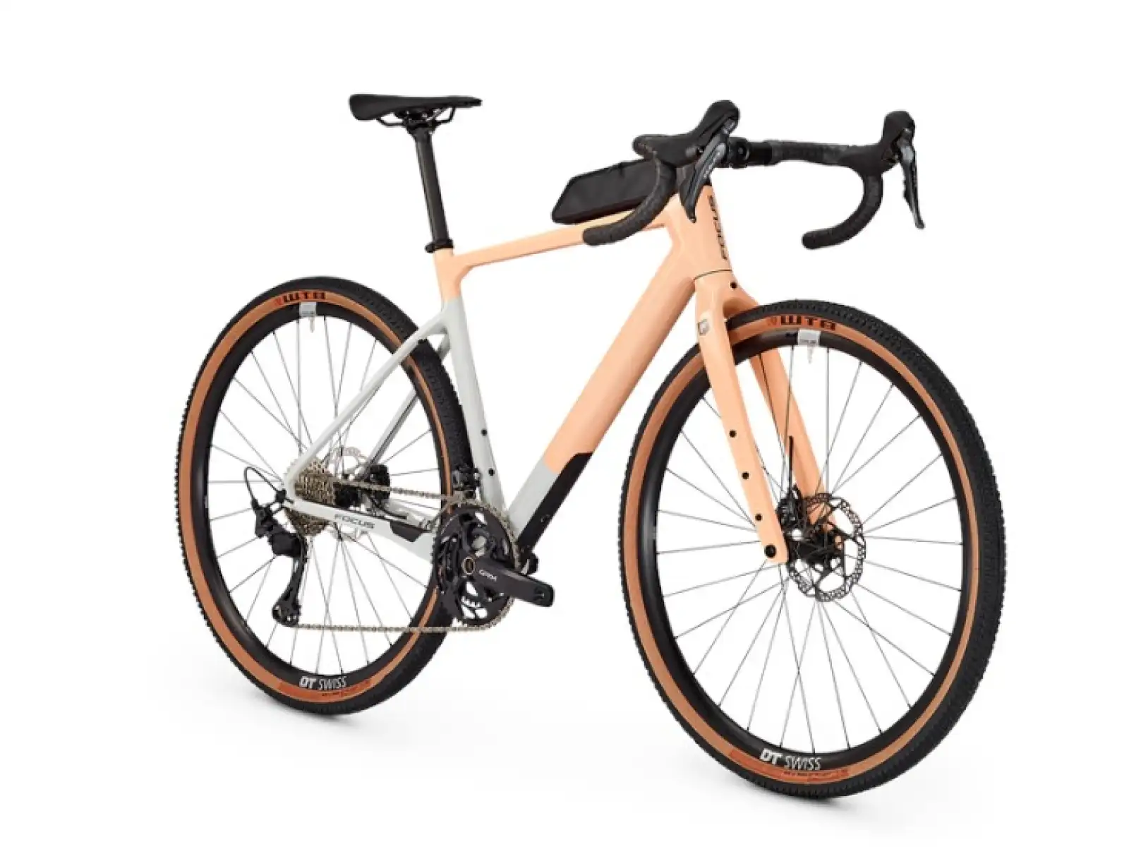 Focus Atlas 8.7 DI gravel bicykel Melon Glossy/Lightgrey Glossy.