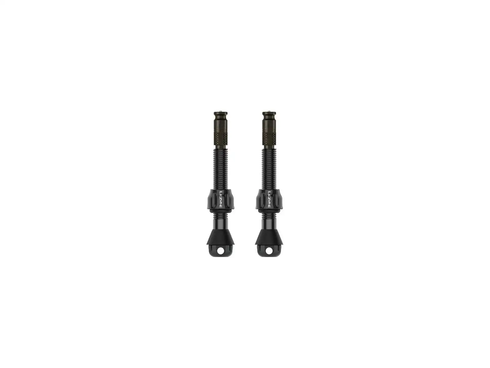Lezyne CLIK TLR Valve PRO bezdušové ventilky 44 mm čierna